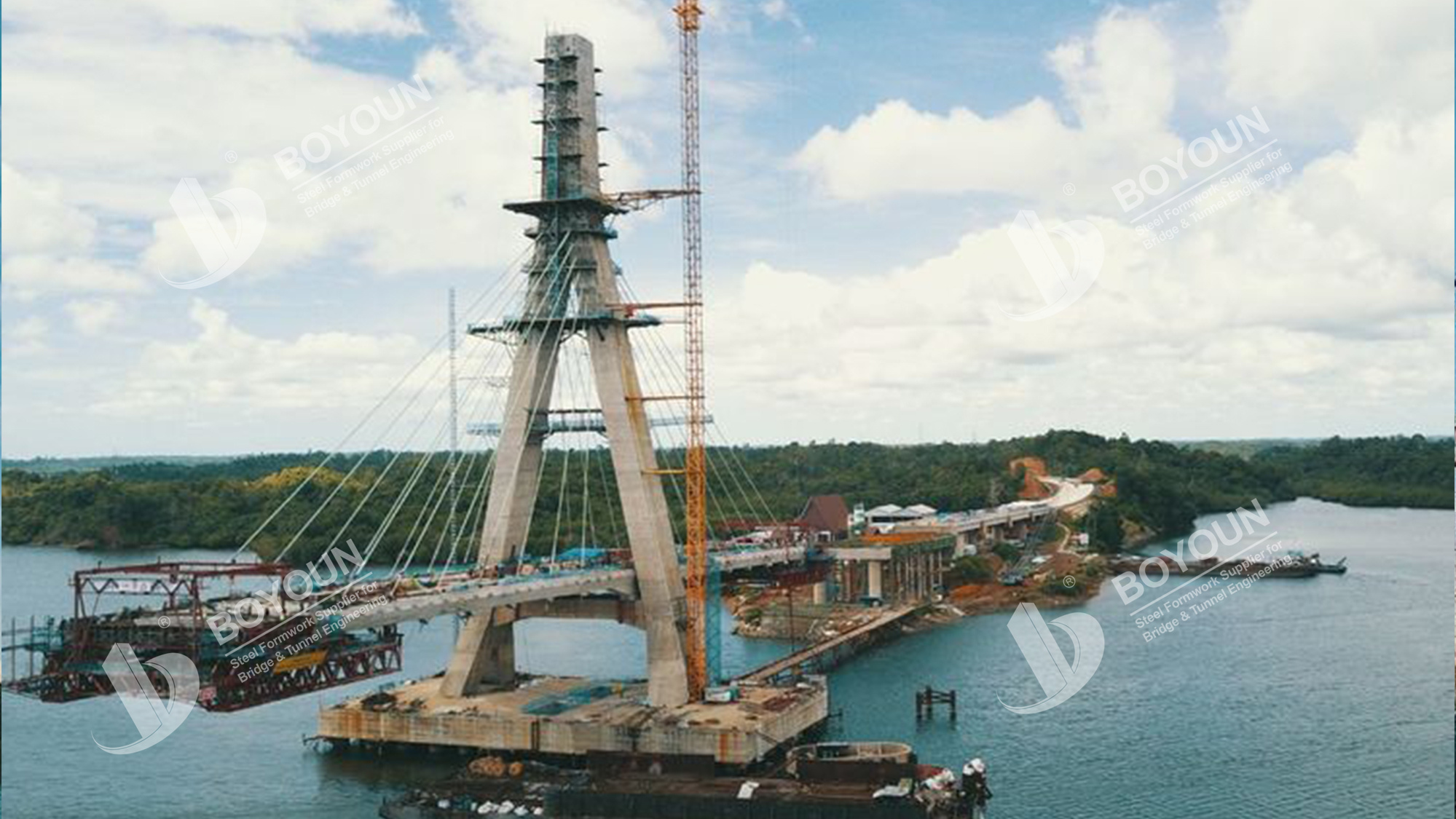 Indonesia Pulau Balang Bridge Project (en inglés)
