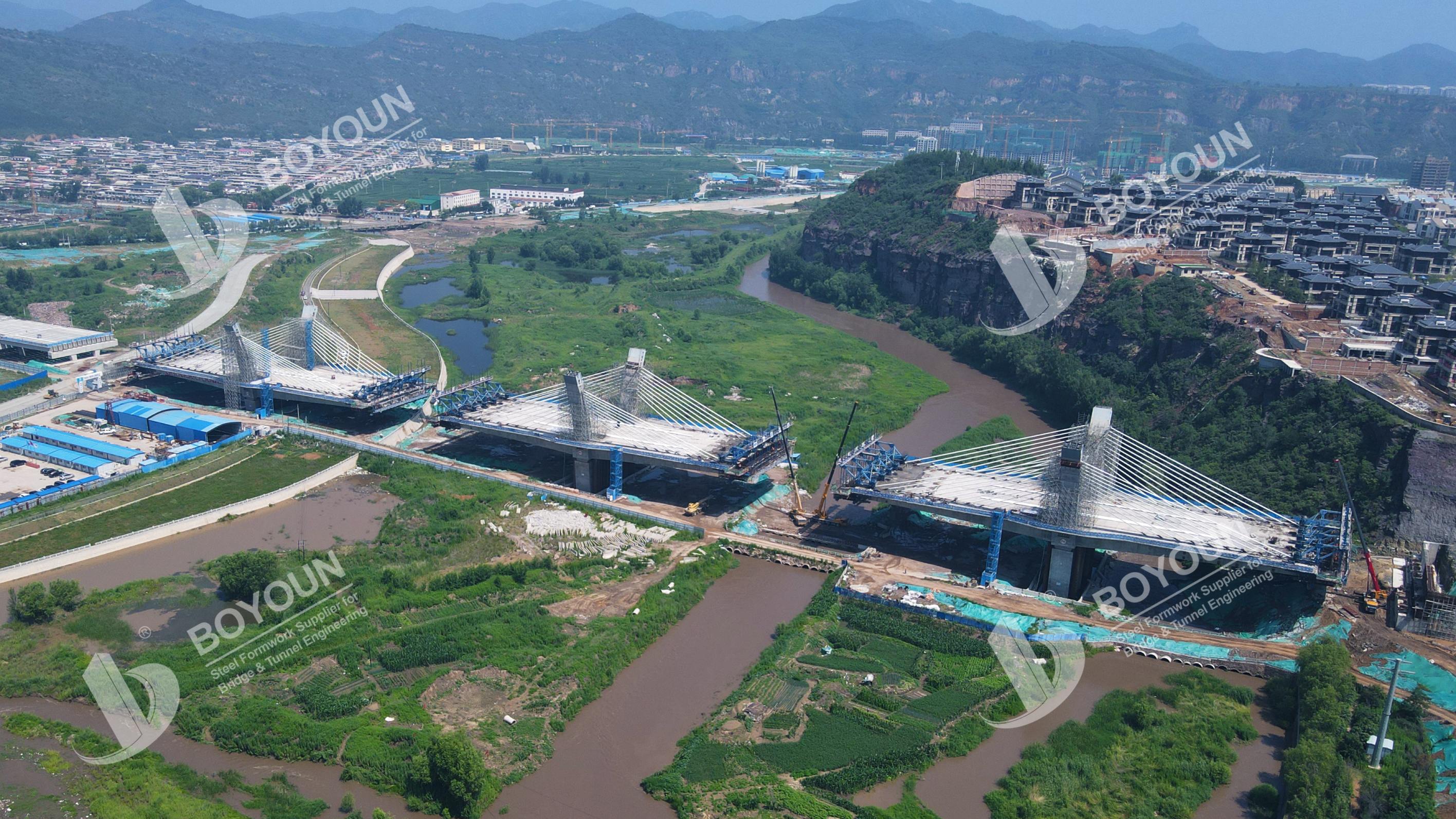 Aplicación de la tecnología de transporte en voladizo en puente en voladizo