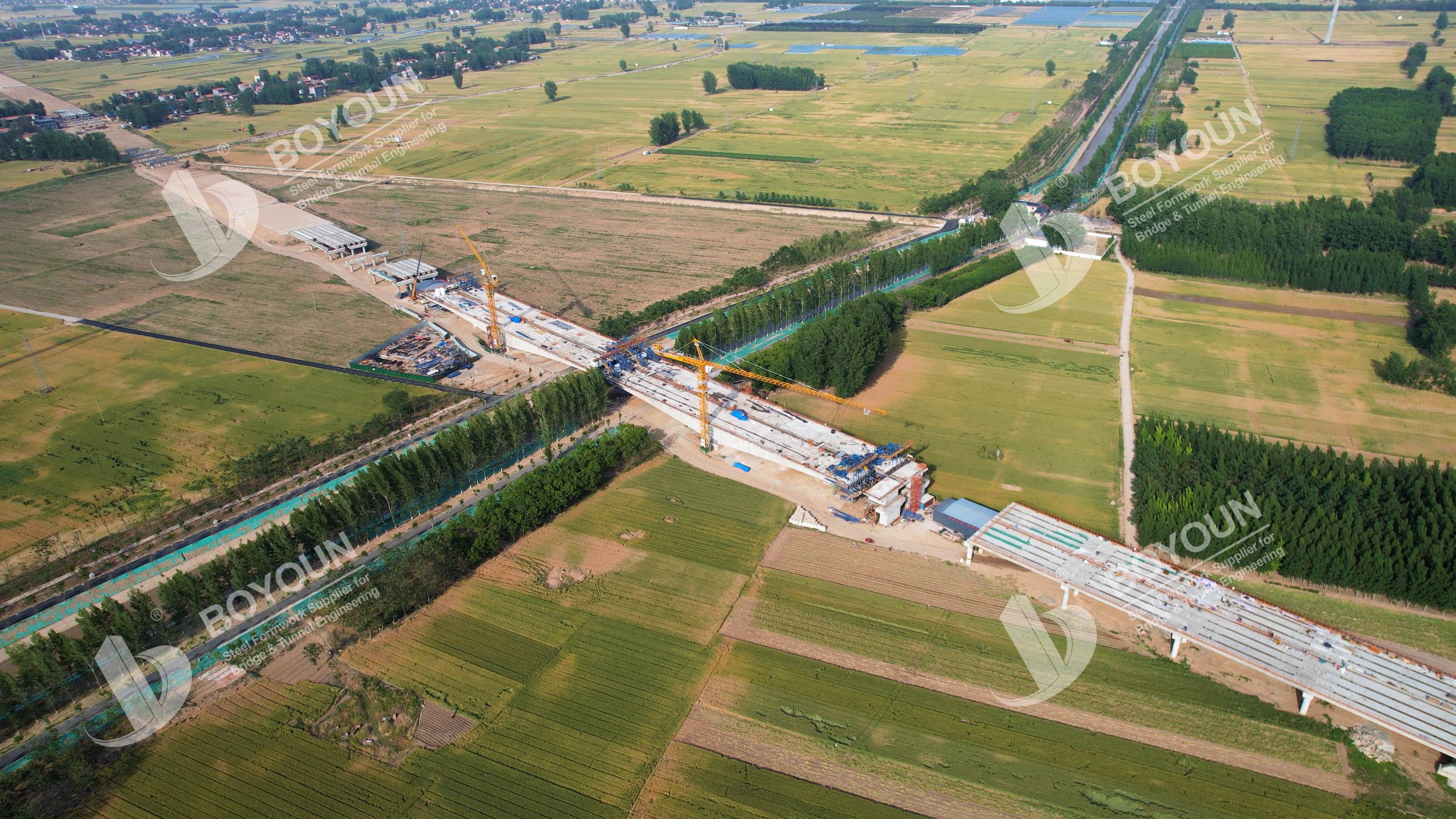 Proyecto de puente sobre el Canal principal