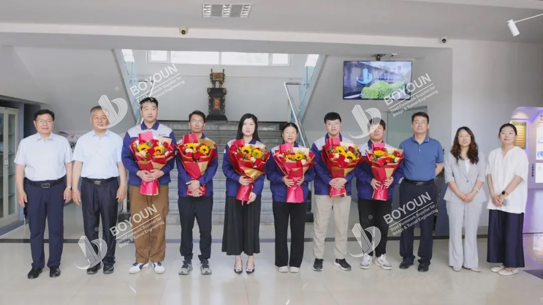 El subsecretario del distrito de Bincheng Zhang Hongzhu visita a los trabajadores de ciencia y tecnología de Boyoun