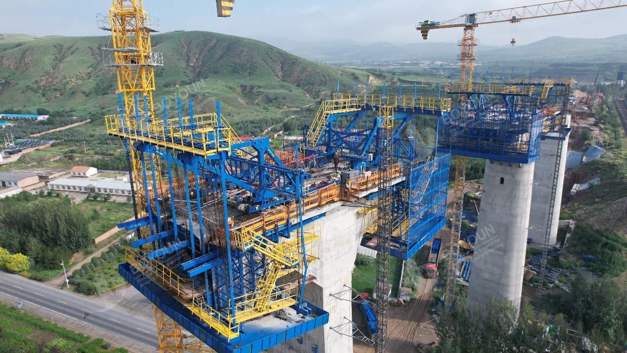 8 puntos clave para la viga de caja de fundición en voladizo con los viajeros de la forma en la construcción de la autopista