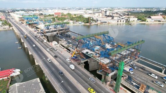 Control de calidad de la construcción en voladizo para puentes de viga continua pretensada de envergadura larga