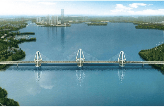 Puente de viga de caja de acero