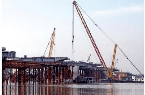 Puente de viga de caja de acero