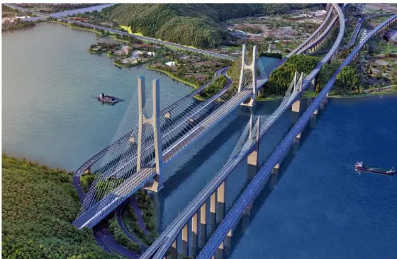 Puente colgante de Cable