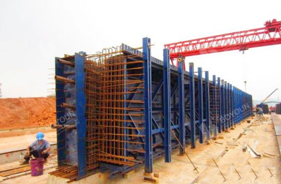 Medidas de Control de construcción de vigas T prefabricadas